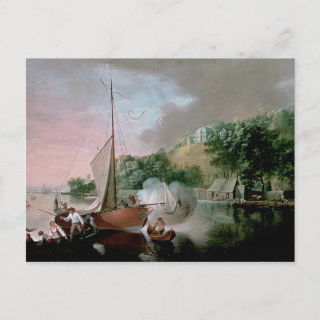 Cartão Postal Tivoli, perto de Cork, 1780 (Frente)