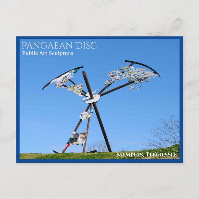 Cartão postal TN do Tennessee Memphis (Frente)