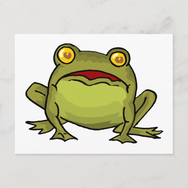 Cartão Postal Toad Stare (Frente)