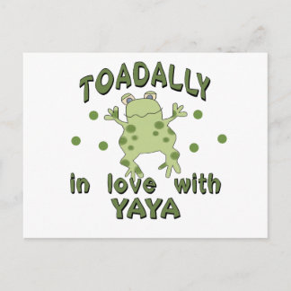 Cartão Postal TOADALLY Love Ya Sapo