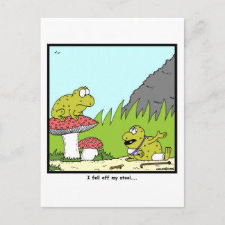 Cartão Postal Toadstool