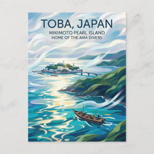 Cartão Postal Toba Japão