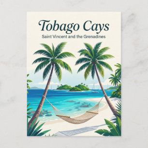 Cartão Postal Tobago Cays São Vicente e Granadinas