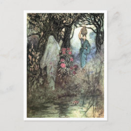 Cartão Postal Tocado por um Espírito por Warwick Goble