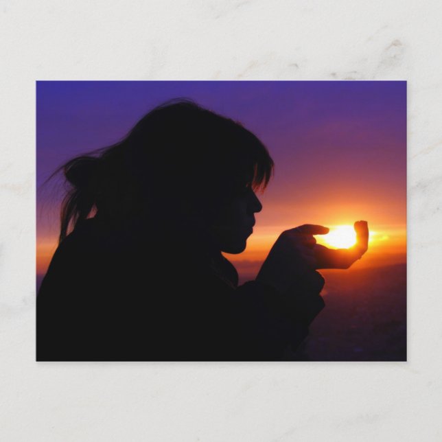 Cartão Postal Tocando a essência (Frente)