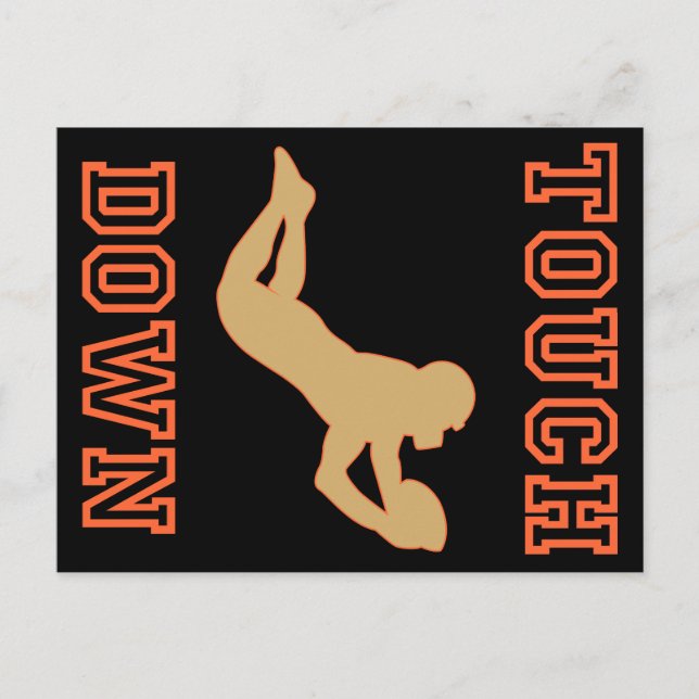 Cartão Postal Tocar em verde (Frente)