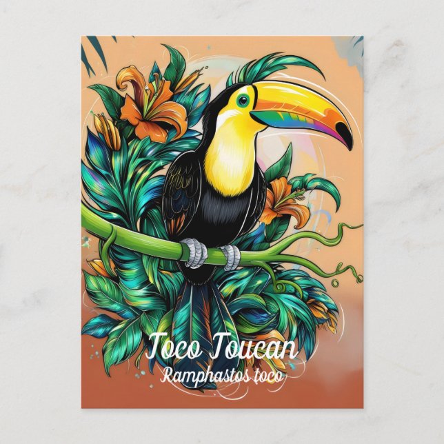 Cartão Postal Toco Toucan (Frente)