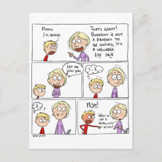 Cartão Postal Toda a sabedoria - não as habilidades postais