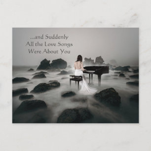 Cartão Postal Todas As Músicas De Amor Eram Sobre Você, Citação