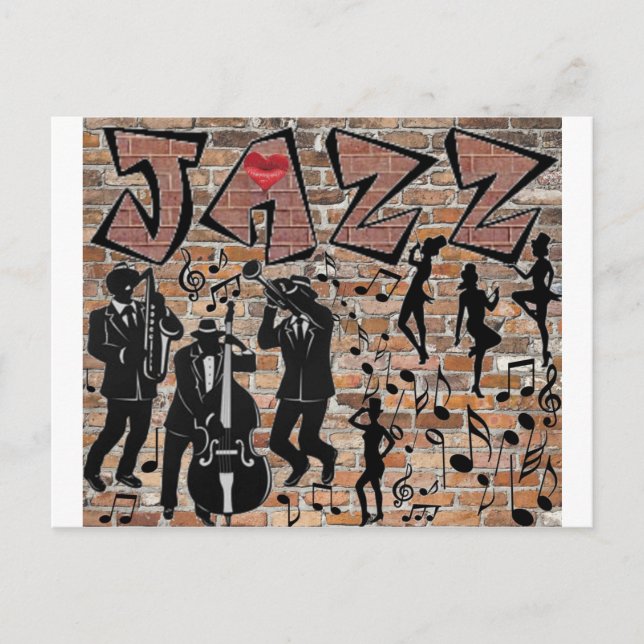 CARTÃO POSTAL TODO AQUELE JAZZ (Frente)