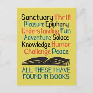 Cartão Postal Todo o estes que eu encontrei nos livros