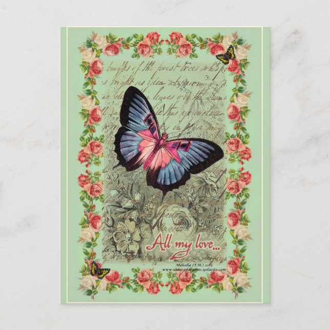 Cartão Postal Todo o meu amor (Frente)