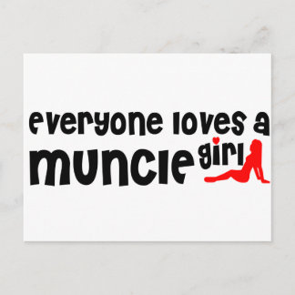 Cartão Postal Todos amam uma menina Muncie