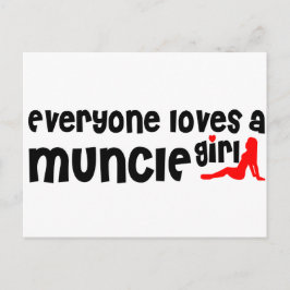 Cartão Postal Todos amam uma menina Muncie