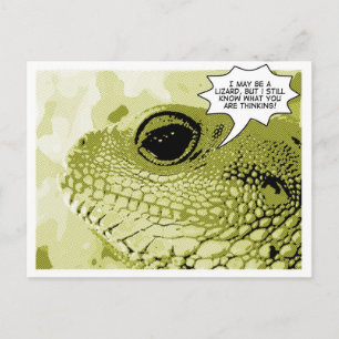 Cartão Postal Todos Conhecendo Lizard - Série Cômica Nº 1