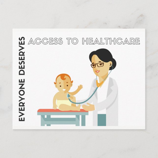 Cartão Postal Todos merecem acesso (Frente)
