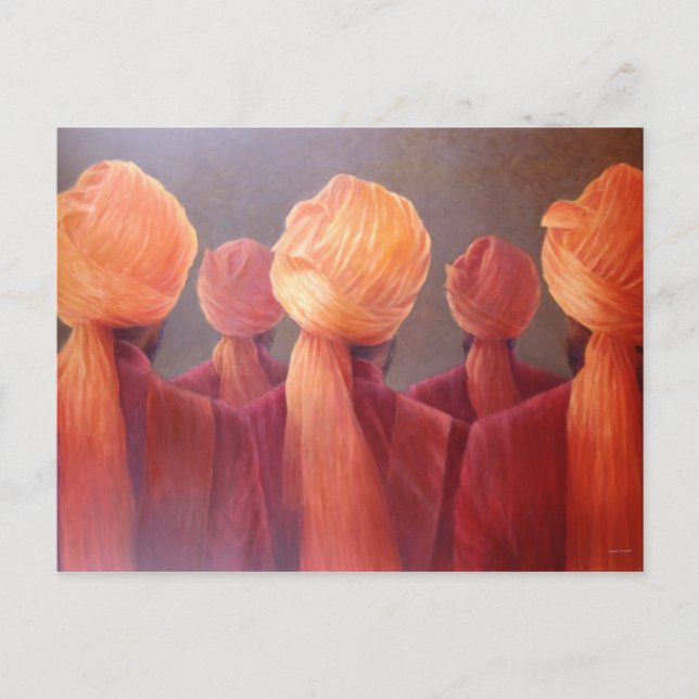 Cartão Postal Todos os Cinco Cabeças (Frente)