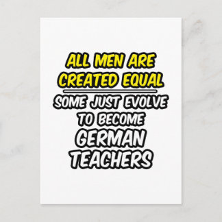 Cartão Postal Todos Os Homens São Criados Iguais...Professores A