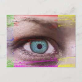 Cartão Postal Todos os Olhos Vendo