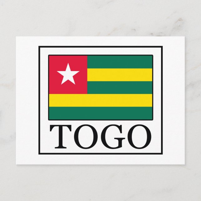 Cartão Postal Togo (Frente)