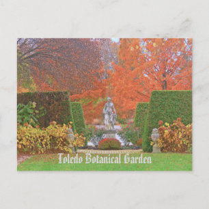 CARTÃO POSTAL "TOLEDO BOTÂNICO JARDIM NO OUTONO"