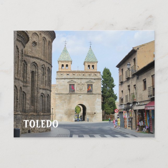 Cartão Postal Toledo, Espanha (Frente)