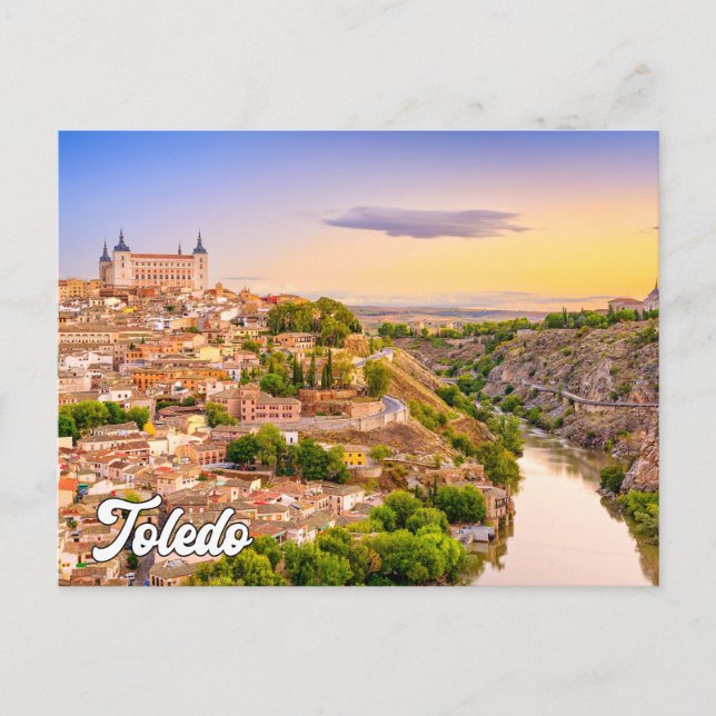 Cartão Postal Toledo, Espanha (Frente)
