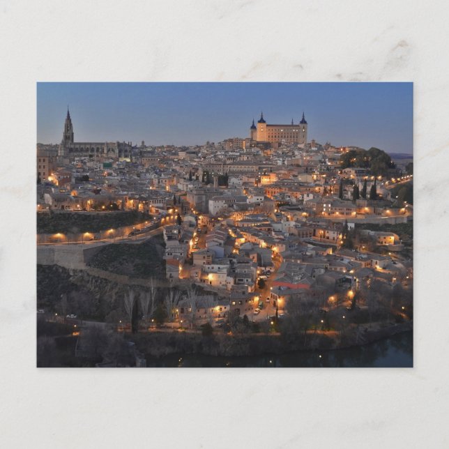 Cartão postal Toledo Mirador del Valle (Frente)