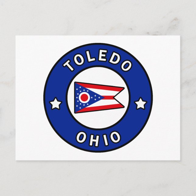 Cartão Postal Toledo Ohio (Frente)
