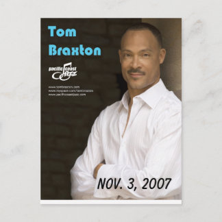 Cartão Postal Tom Braxton