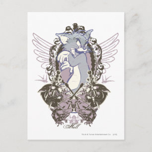 Cartão Postal Tom Cat Outa Hell