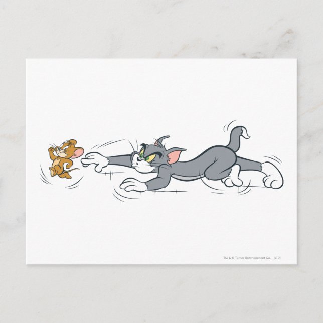 Cartão Postal Tom e Jerry Chase (Frente)