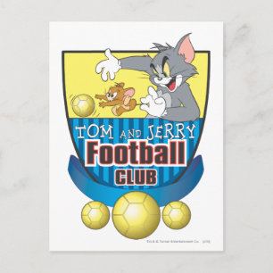 Cartão Postal Tom e Jerry Soccer (Futebol) 5