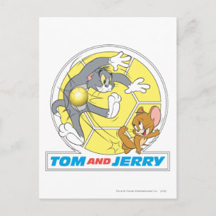 Cartão Postal Tom e Jerry Soccer (Futebol) 8