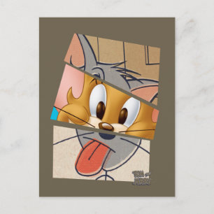 Cartão Postal Tom E Jerry   Tom E Jerry Mashup