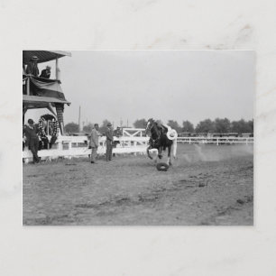 Cartão Postal Tom Mix Coleta Um Chapéu