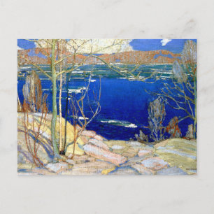 Cartão Postal Tom Thomson - Gelo Primavera