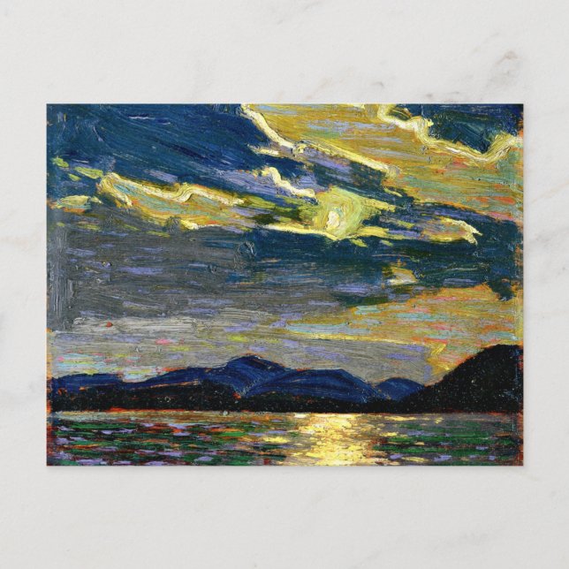 Cartão Postal Tom Thomson - Luz de Verão Quente (Frente)