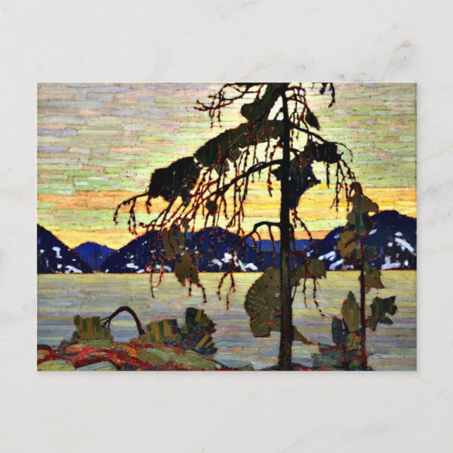 Cartão Postal Tom Thomson - O Jack Pine (Frente)