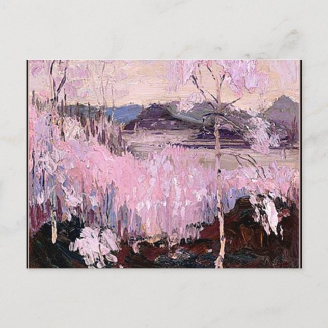 Cartão Postal Tom Thomson - Sleet Storm (Frente)