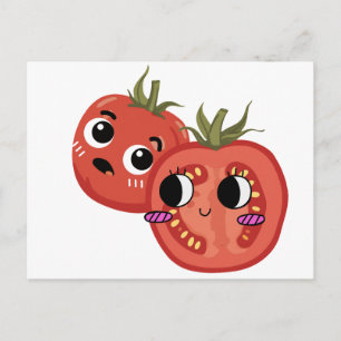 Cartão Postal Tomate em Adoração