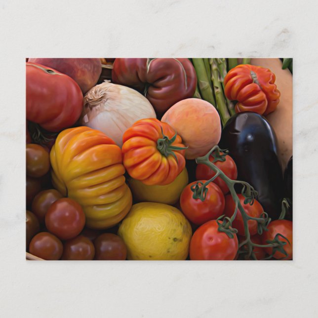 Cartão Postal Tomates Antigos (Frente)