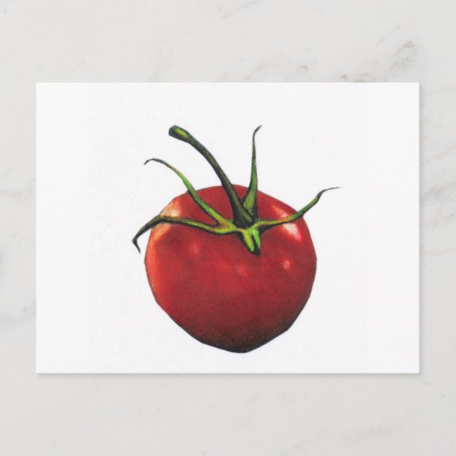 CARTÃO POSTAL TOMATO VERMELHO BRILHANTE (Frente)