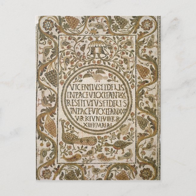 Cartão Postal Tombstone com epitáfio (Frente)