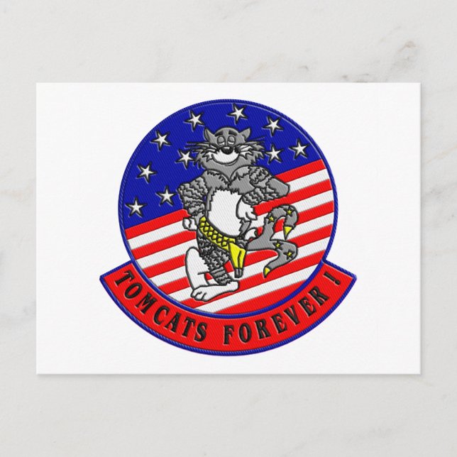 Cartão Postal Tomcats Forever - postal (Frente)