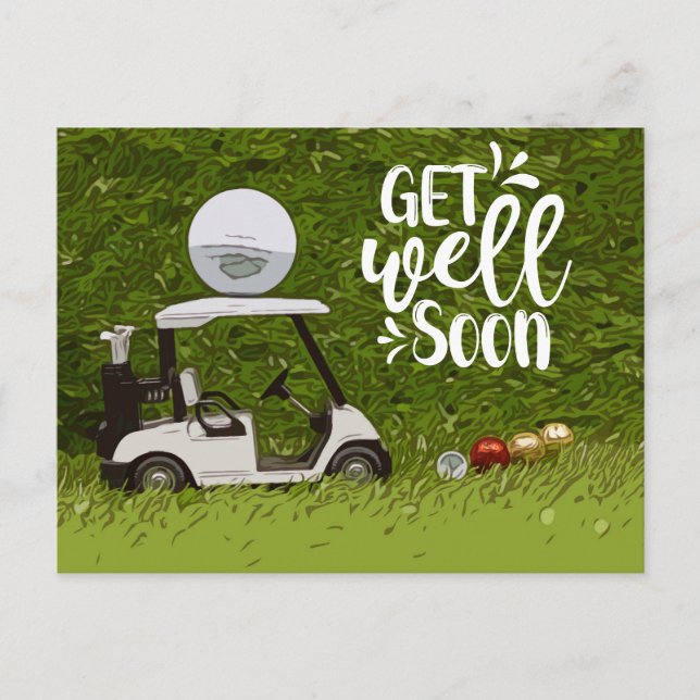 Cartão Postal Tome logo Golfer  (Frente)