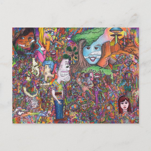 Cartão Postal Tome um olhar (Frente)