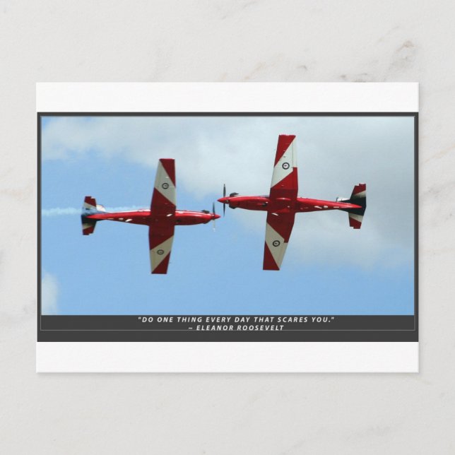 Cartão Postal Tome uma chance... (Frente)