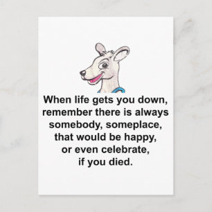 Cartão Postal Tommy O Terrível Canguru 1