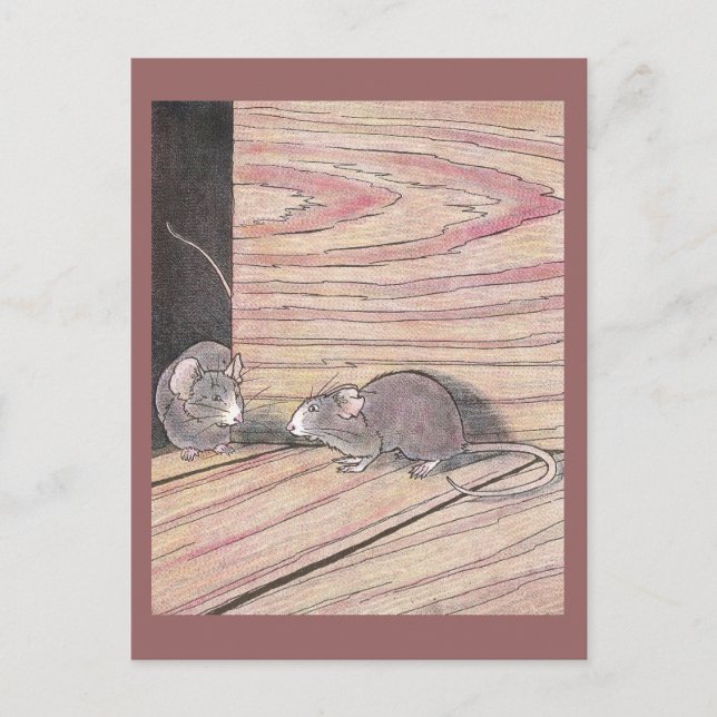 Cartão Postal Tommy Tittle Mouse (Frente)